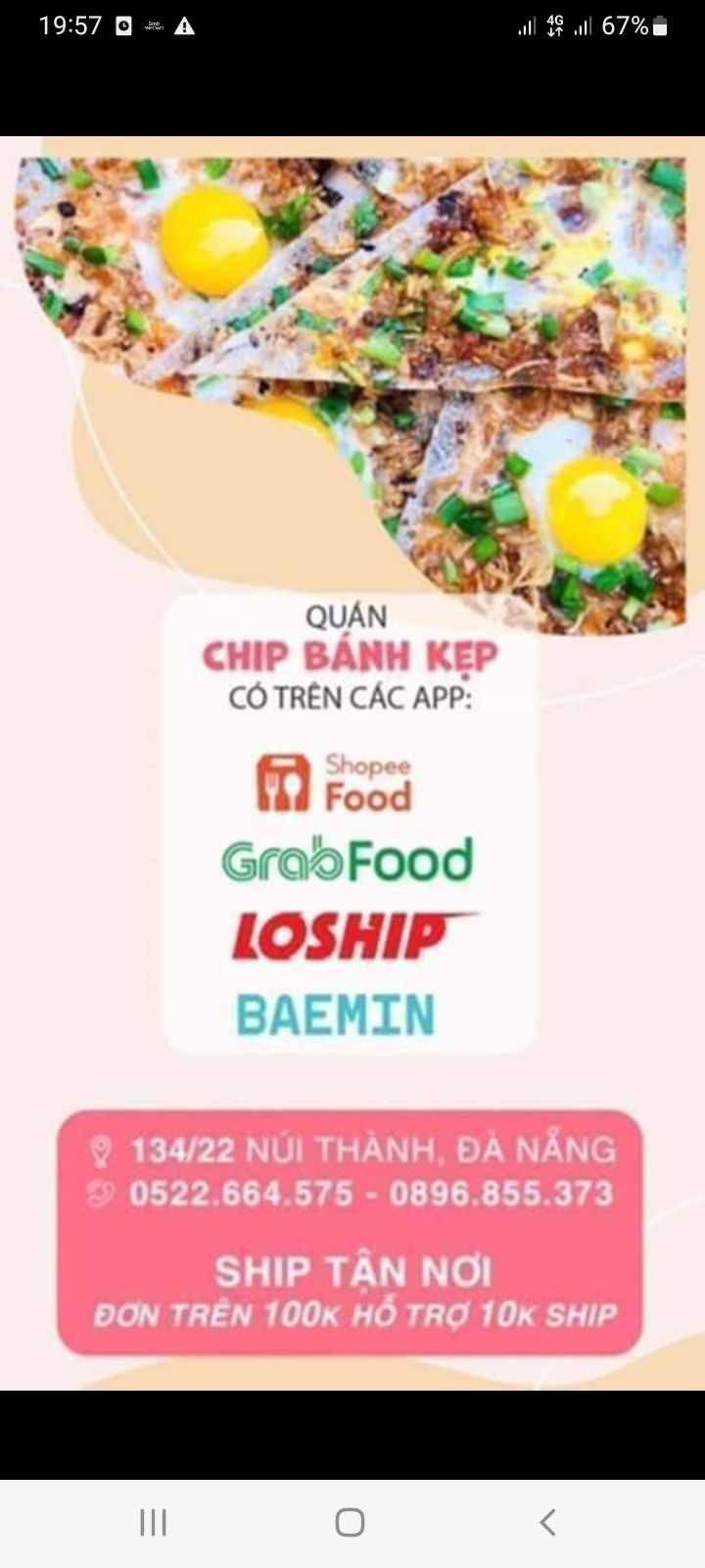 Bánh tráng kẹp 16B Mai Dị